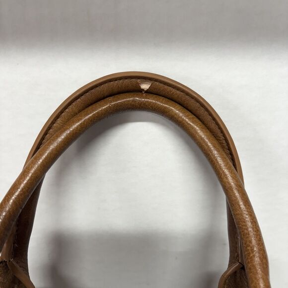 STEVE MADDEN Brown Vegan Satchel Bag - Picture 10 of 13